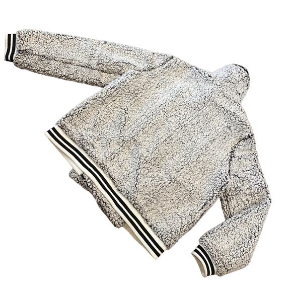 JACK BY DD DAKOTA Grey Shearling Jacket Large - Picture 3 of 14